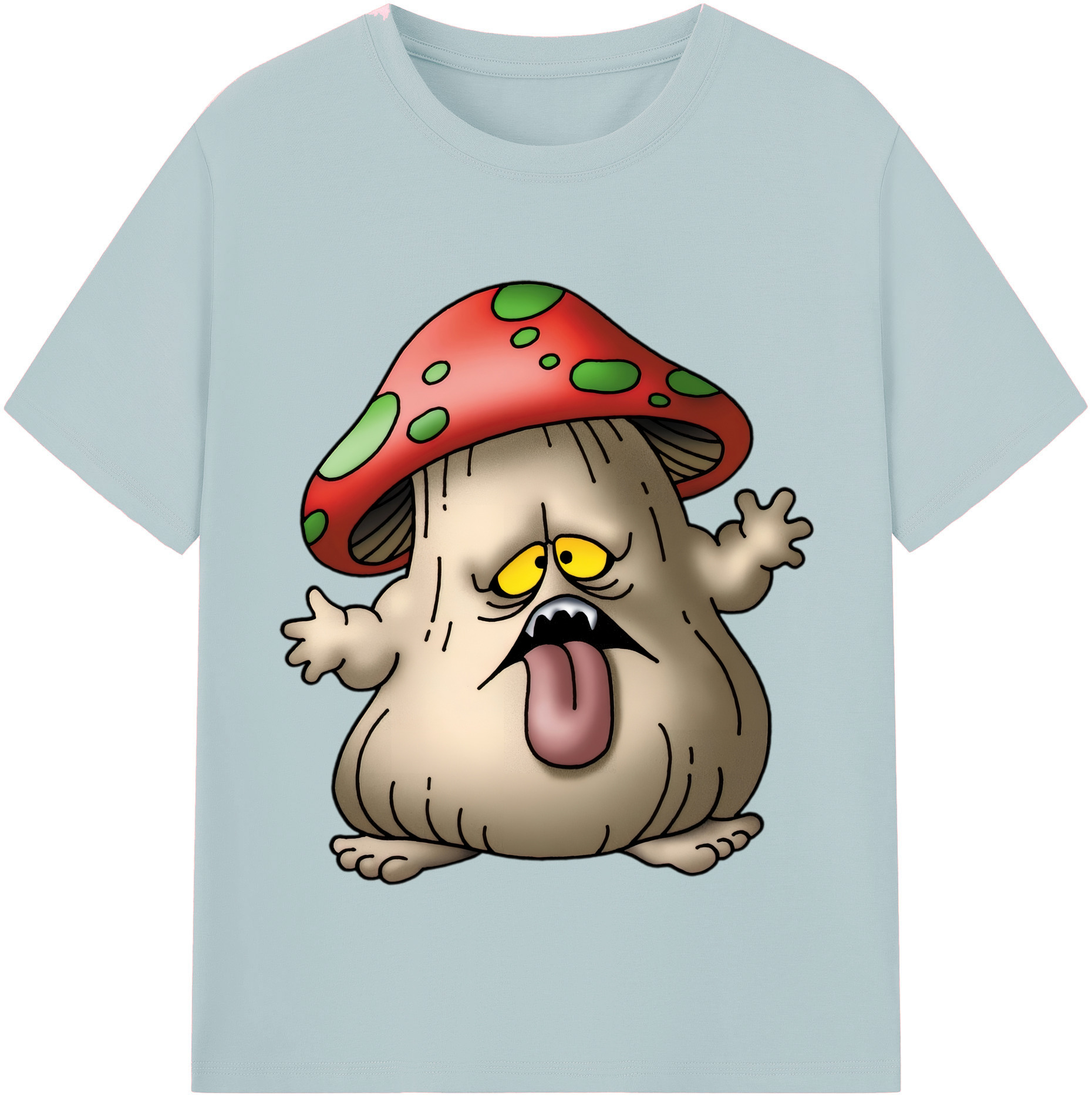 （画像用） ドラゴンクエスト Doragon Kuesuto Dragon Quest 綿100％半袖Tシャツ（フロントプリント）